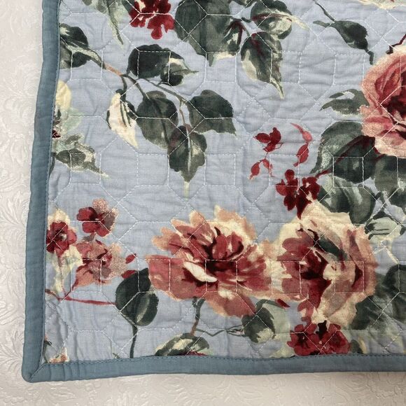 ONE Martha Stewart Garden Floral Standard Sham - Picture 3 of 8